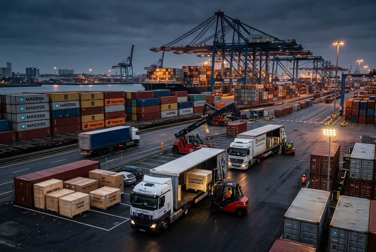 B2B und Export Logistik